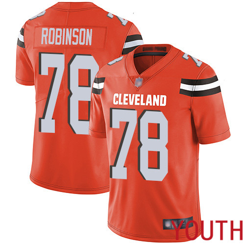 Cleveland Browns Greg Robinson Youth Orange Limited Jersey #78 NFL Football Alternate Vapor Untouchable